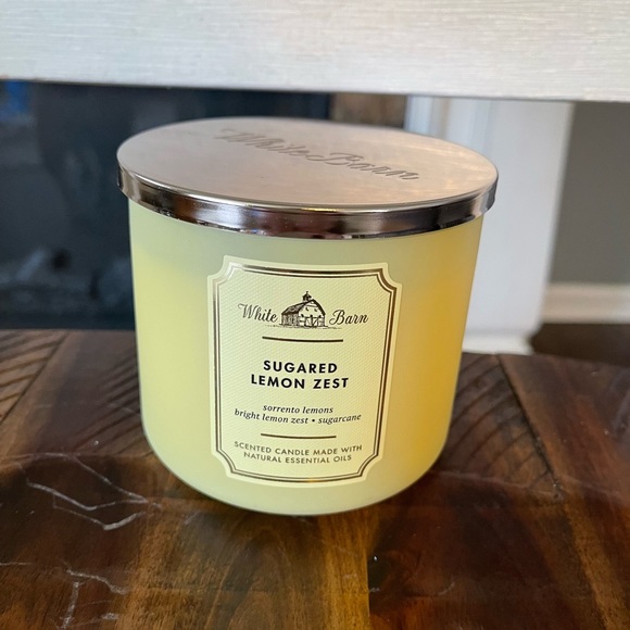 Bath & Body Works Accents Bath Body Works White Barn Sugared Lemon